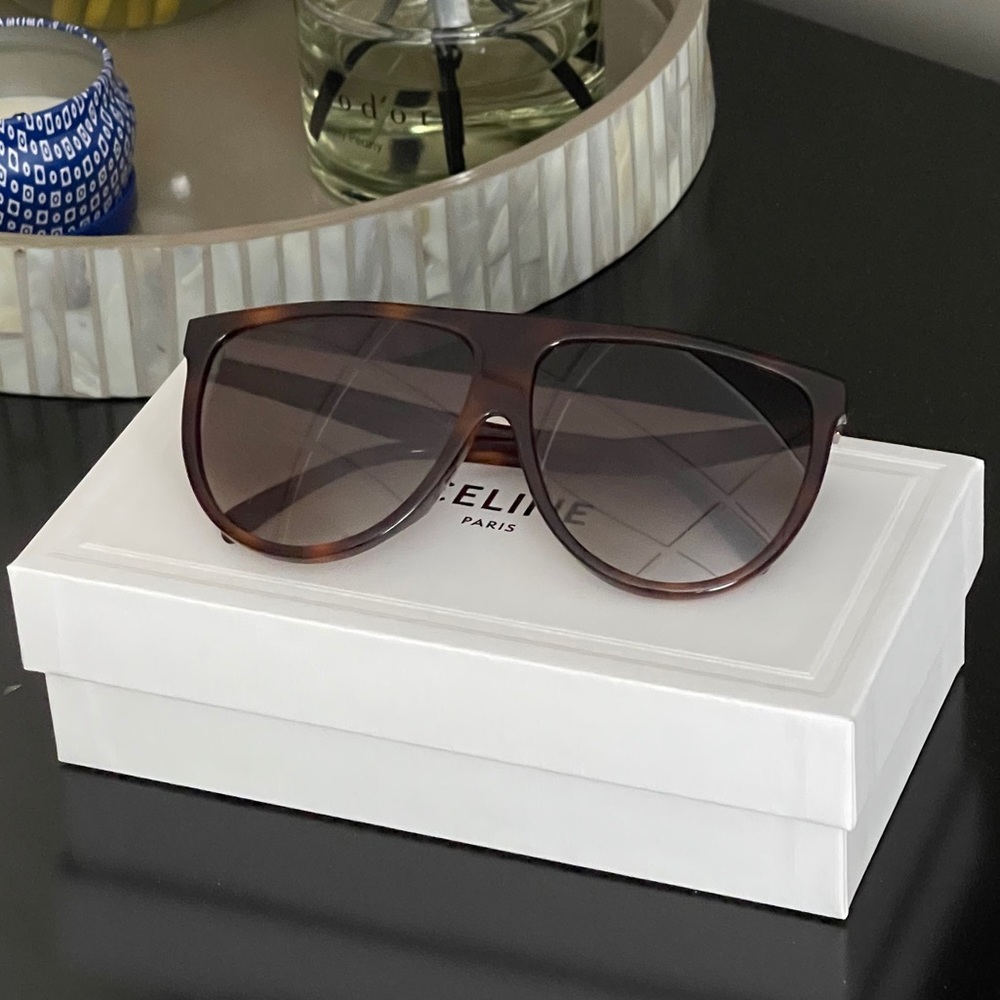 Authentic Céline Brown CL 40006f Women Sunglasses